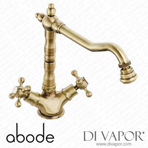 Abode Melford Monobloc Kitchen Tap Antique Brass - 232914 Spare Parts