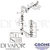 Grohe 23297000 Mixer Spare Diagram