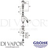 Grohe 23310000 Mixer Spare Diagram