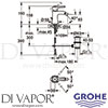 Grohe 23315000 Mixer Spare Diagram