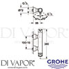 Grohe 23316000 Mixer Spare Diagram