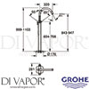 Grohe 23318000 Mixer Spare Diagram