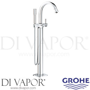 Grohe 23318000 Grandera Single-Lever Bath Shower Mixer (1/2 Inch) Floor Mounted Tap Spare Parts