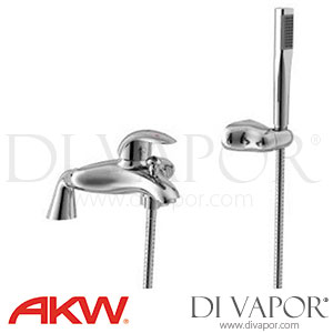 AKW 23322 Denova Deck Mounted Bath Shower Mixer Tap Spare Parts