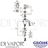 Grohe 23326000 Mixer Spare Daigram