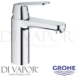 Grohe 23327000 Eurosmart Cosmopolitan Single-Lever Basin Mixer Chrome M-Size Tap Spare Parts