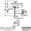 Grohe 23328000 Mixer Spare Diagram