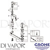 Grohe 23328000 Mixer Spare Tech Diagram