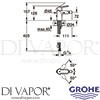 Grohe 23332000 Mixer Spare Diagram