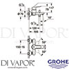Grohe 23334000 Mixer Spare Diagram