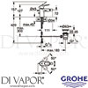 Grohe 23338000 Mixer Spare Diagram