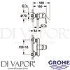 Grohe 23340000 Mixer Spare Diagram