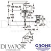 Grohe 23345000 Mixer Spare Diagram
