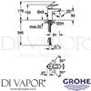 Grohe 23350000 Mixer Spare Diagram