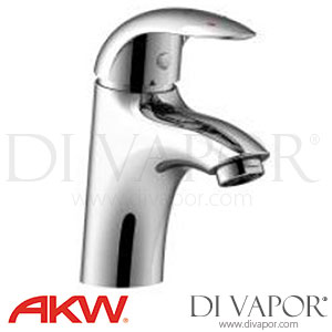 AKW 23388 Denova Basin Mono Mixer Tap No Waste Spare Parts