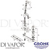Grohe 2338920E Mixer Spare Diagram