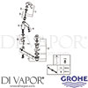 Grohe 2339310E Mixer Spare Diagram