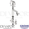 Grohe 23404000 Mixer Spare Diagram