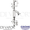 Grohe 23406000 Mixer Spare Diagram