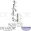 Grohe 23427LS0 Mixer Spare Diagram