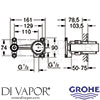 Grohe 23429000 Mixer Spare Diagram