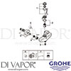 Grohe 23430LS0 Mixer Spare Diagram