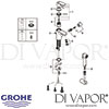 Grohe Eurosmart Cosmopolitan Basin Mixer and Shower Spares