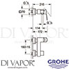 Grohe 23437000 Mixer Spare Diagram