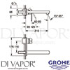Grohe 23442000 Mixer Spare Diagram