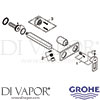 Grohe 23442000 Mixer Spare Tech Diagram