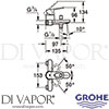 Grohe 23479000 Mixer Spare Diagram
