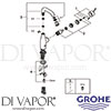 Grohe 23488001 Mixer Spare Diagram