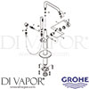 Grohe 23491A01 Mixer Spare Diagram