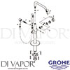 Grohe 23491DC1 Mixer Spare Diagram