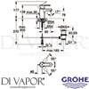 Grohe 23495000 Mixer Spare Diagram
