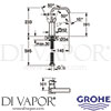 Grohe 23534000 Mixer Spare Diagram