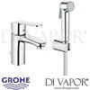 Grohe Eurostyle Cosmopolitan Basin S-Size Hand Shower Spare parts