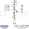 Grohe Eurostyle Cosmopolitan Basin S-Size Hand Shower Spares
