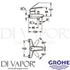 Grohe 23557001 Mixer Spare Diagram