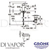 Grohe 23559000 Mixer Spare Diagram