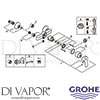 Grohe 23560000 Mixer Spare Tech Diagram