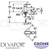 Grohe 23562000 Mixer Spare Diagram