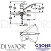 Grohe 23563000 Mixer Spare Diagram