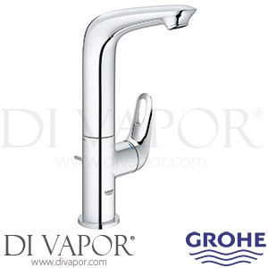 Grohe 23569003 Eurostyle Chrome Single-Lever Basin Mixer (1/2 Inch) L-Size Spare Parts
