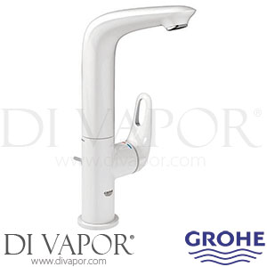 Grohe 23569LS3 Eurostyle Moon White / Chrome Single-Lever Basin Mixer (1/2 Inch) L-Size Spare Parts