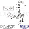 Grohe 23573003 Mixer Spare Diagram