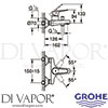 Grohe 23601000 Mixer Spare Diagram