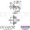 Grohe 23631000 Mixer Spare Diagram