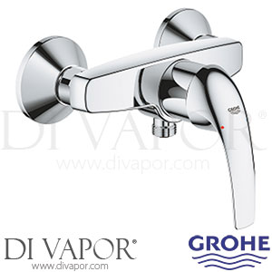 Grohe 23631000 BauCurve Single Lever Shower Mixer Spare Parts