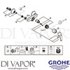 Grohe 23631000 Mixer Spare Tech Diagram